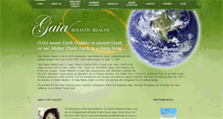 Desktop Screenshot of gaiaholistic.com